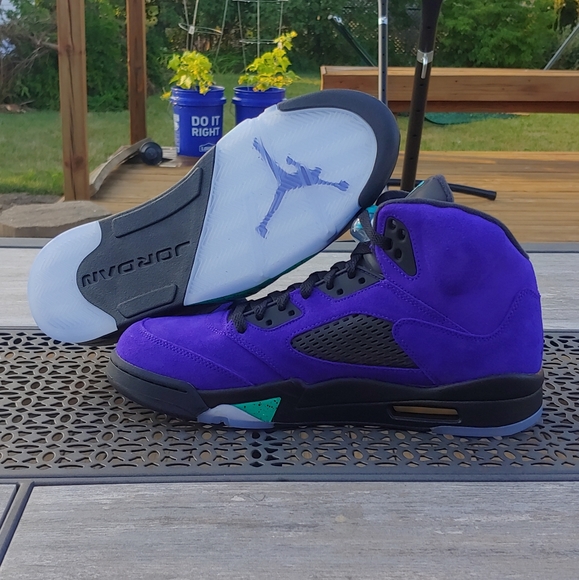 Air Jordan V 5 Retro Alternate Grape 136027-500 - Picture 11 of 14